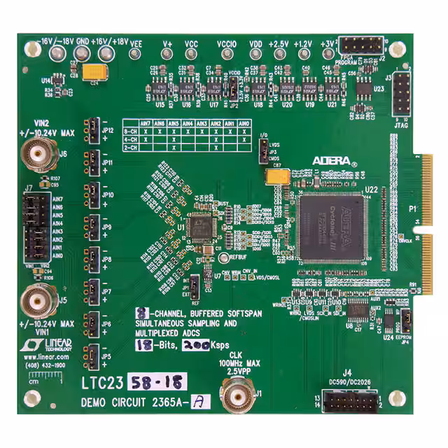 DC2365A-E Analog Devices Inc.  Cartes d'évaluation - Convertisseurs analogique-numérique (CAN)